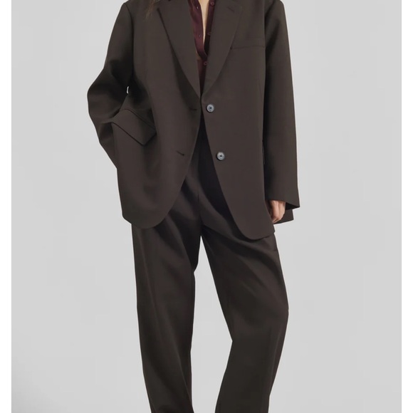 The Frankie Shop Bea Brown blazer - Picture 6 of 7